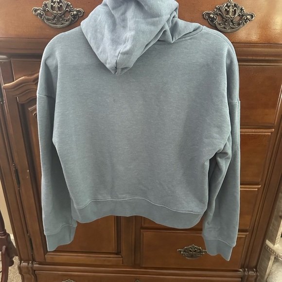 Black Rifle Coffee Gray Cropped Hoodie - Picture 7 of 8